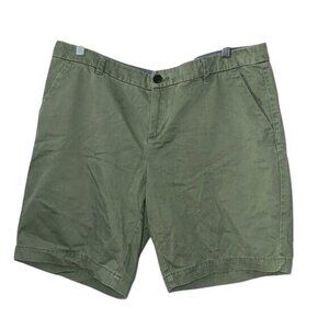 Merona Green Cotton Casual Shorts Size 14 Womens Comfortable Fit